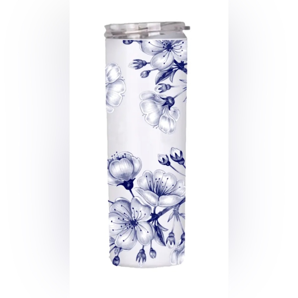 Ice Flower Semi handmade 20oz stainless straight water bottle gift
